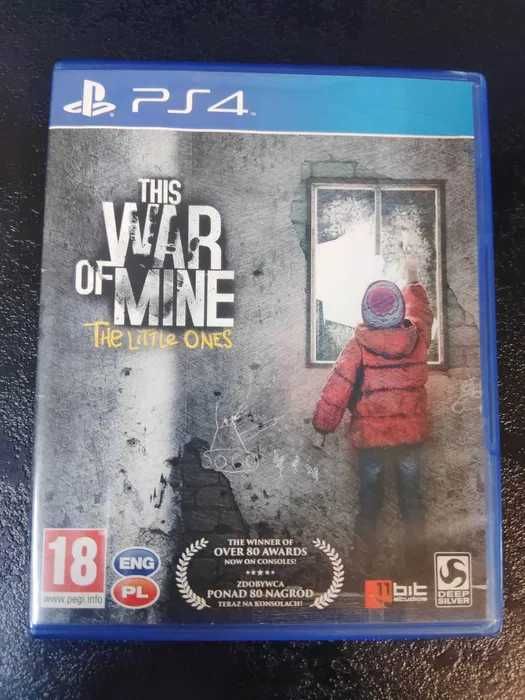 Zestaw 2 gier PS4 This War of Mine The Little Ones + Shadow of the tomb raider