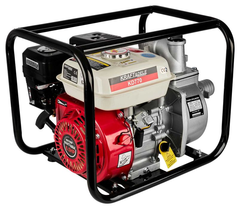 KRAFT&DELE Motopompa Pompa Spalinowa Do Wody 2" 600l/min 5,5km KD770