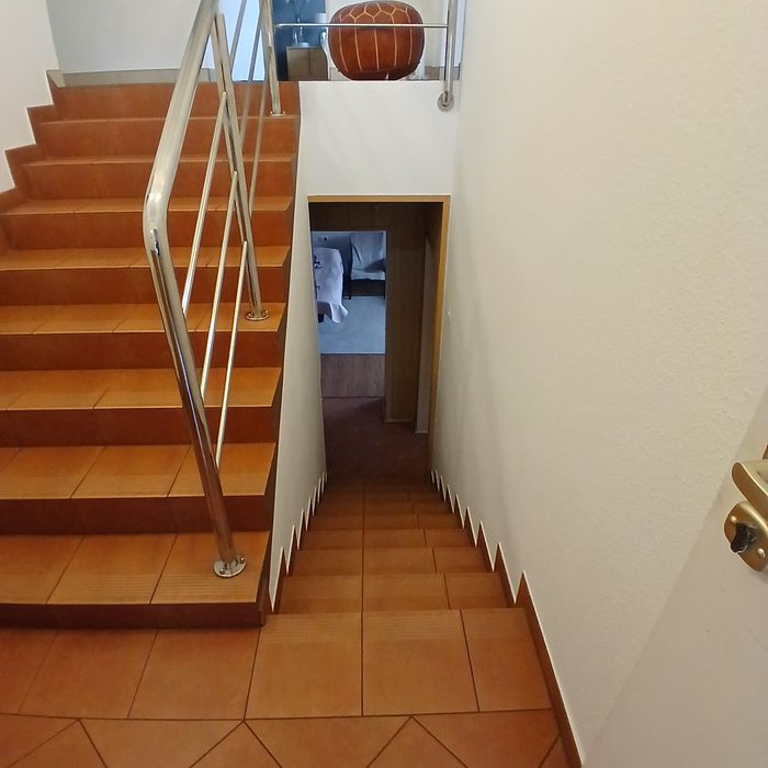 Balustrada  z demontażu,stal nierdzewna