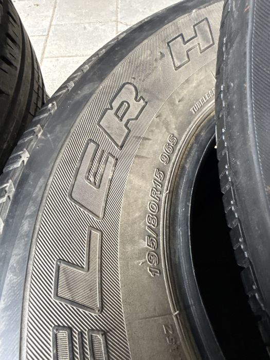 Шини резина 195/80/15 r15 Bridgestone комплект літні