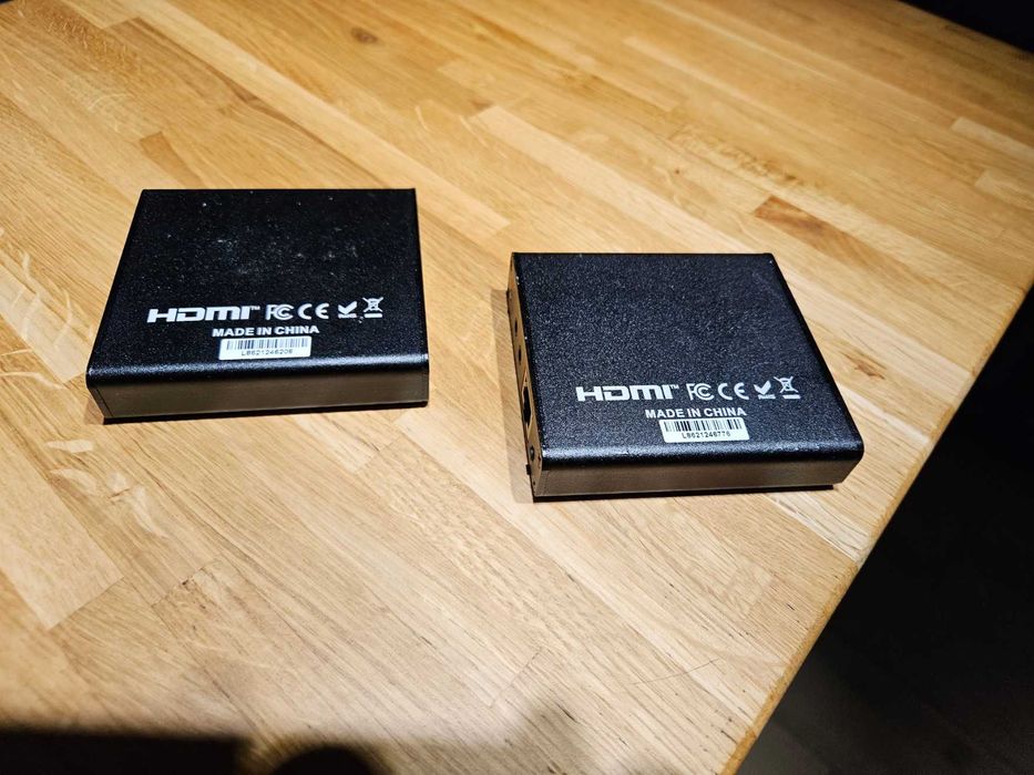 Konwerter HDMI na LAN Spacetronik SPH-HLC7 - jak NOWE