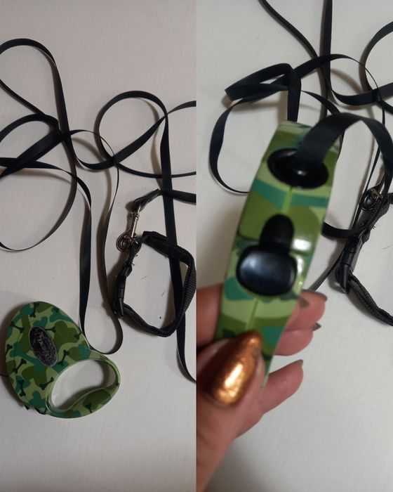 Ошейник с рулеткой для собак