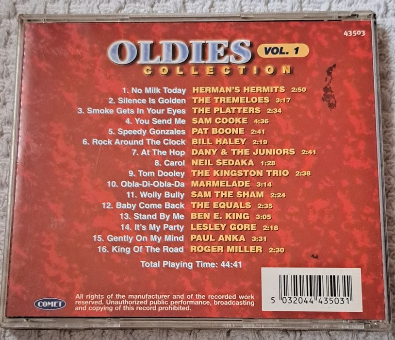 Płyta CD Oldies Collection.