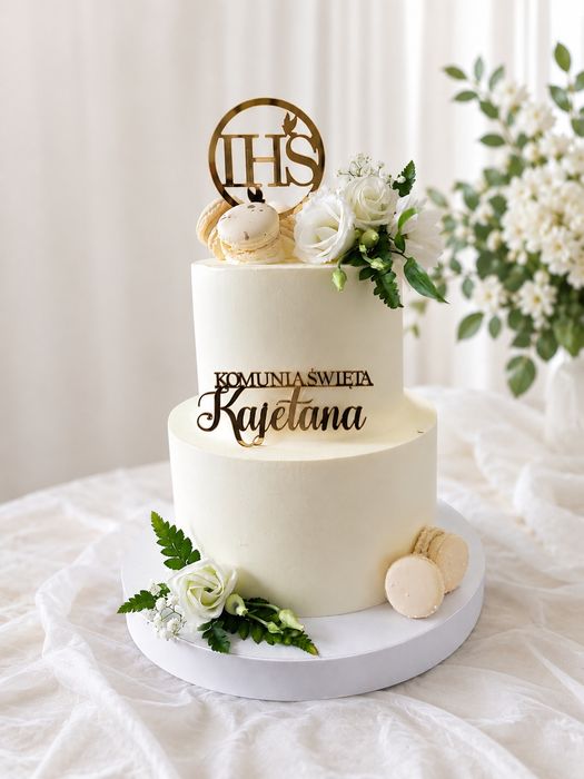Komunia tort komunijny