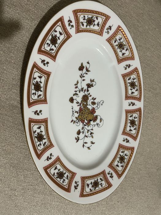 Travessa grande porcelana
