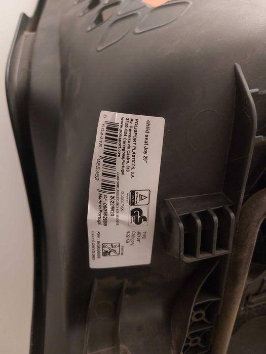 Fotelik rowerowy Polisport 22kg max