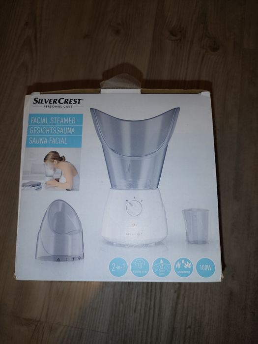 Silverclest sauna do twarzy inhalacji raz użyte