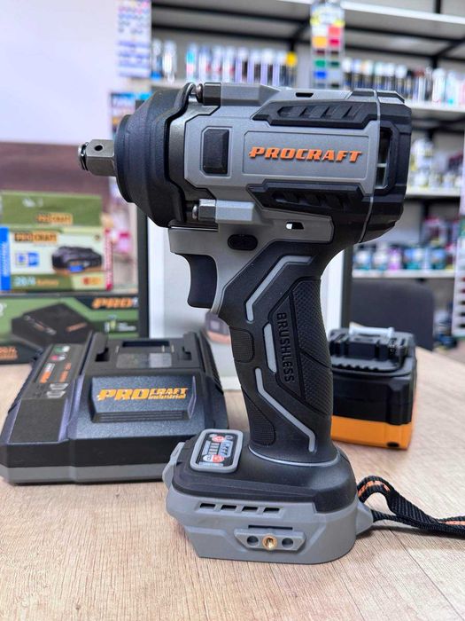 Акумуляторний гайковерт Procraft industrial IW550A (без акб та зп)