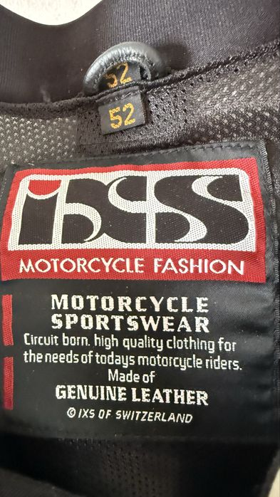 Fato de couro motard