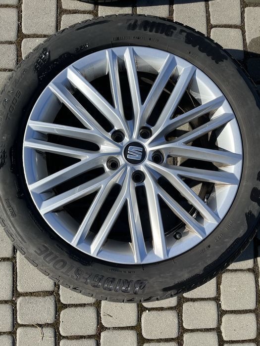 Alufelgi 5x112 18 cali Seat Ateca Leon Altea Vw Tiguan opony 225/50/18
