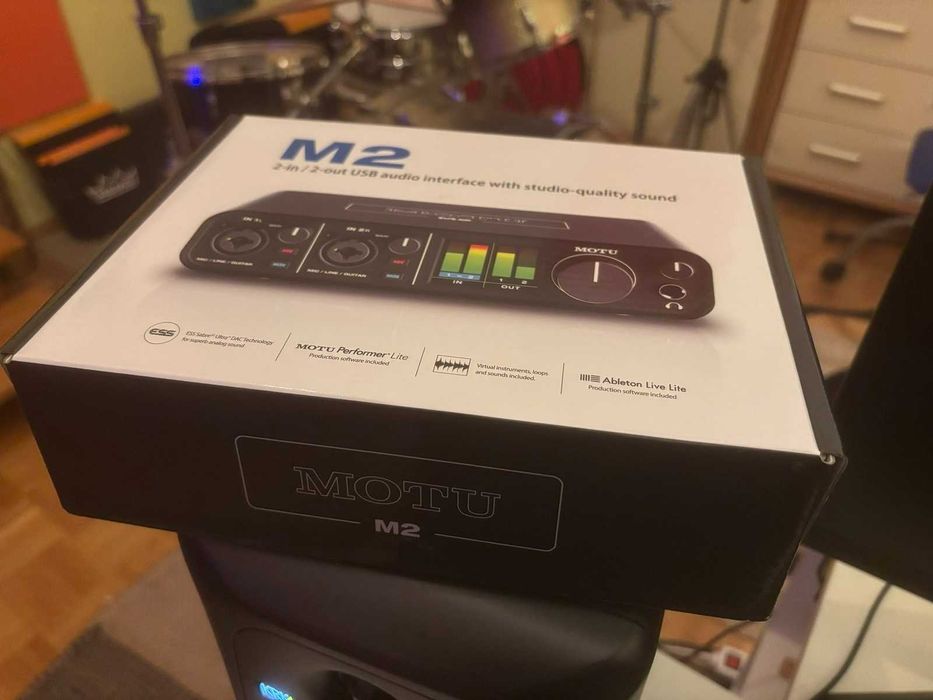 MOTU M2 - interfejs audio