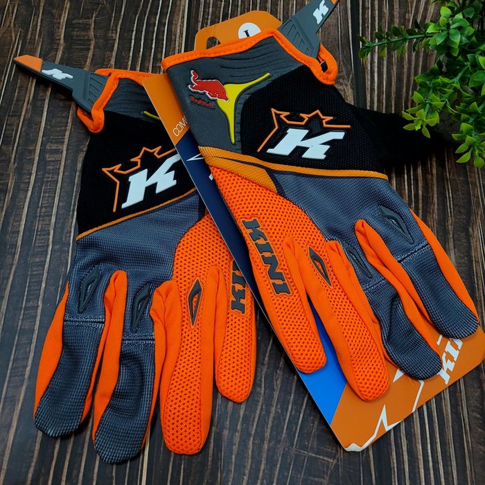 Rękawiczki motocrossowe enduro quad Red Bull Kini