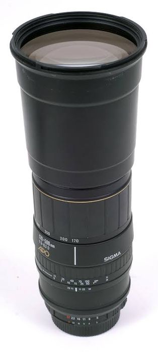 Sigma APO 170–500mm f/5–6.3 DG A-mount