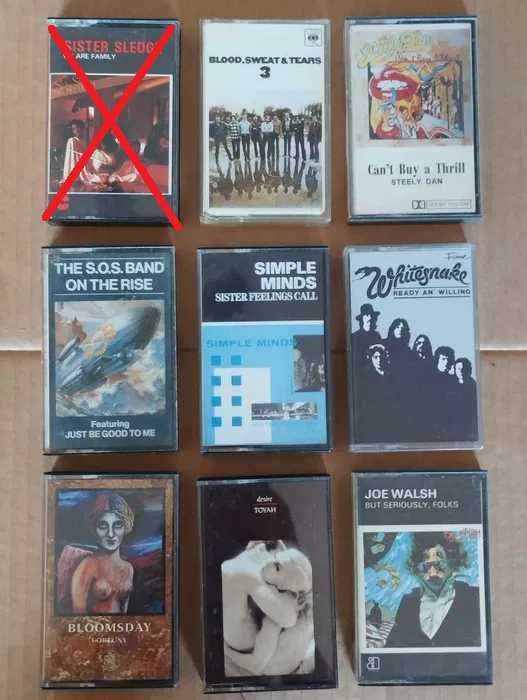 Várias Cassetes Antigas Internacionais #C03L01