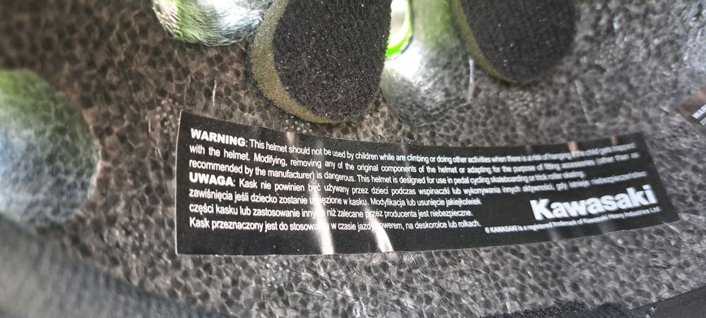 Kask na rower rolki deskę freestyle Kawasaki Kalmiro, stan bdb