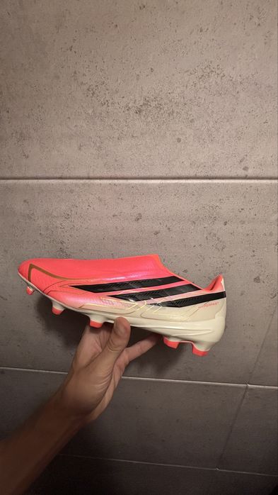 Korki  Adidas F50 Hyperfast League LL FG różowe IH7089 42
