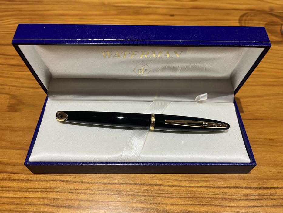 Caneta de Tinta Permanente Waterman Carène Black Sea