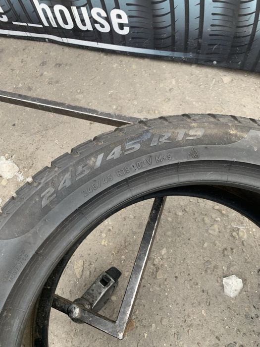 Шина 245/45 R19 1шт Pirelli зима ранфлет 6мм
