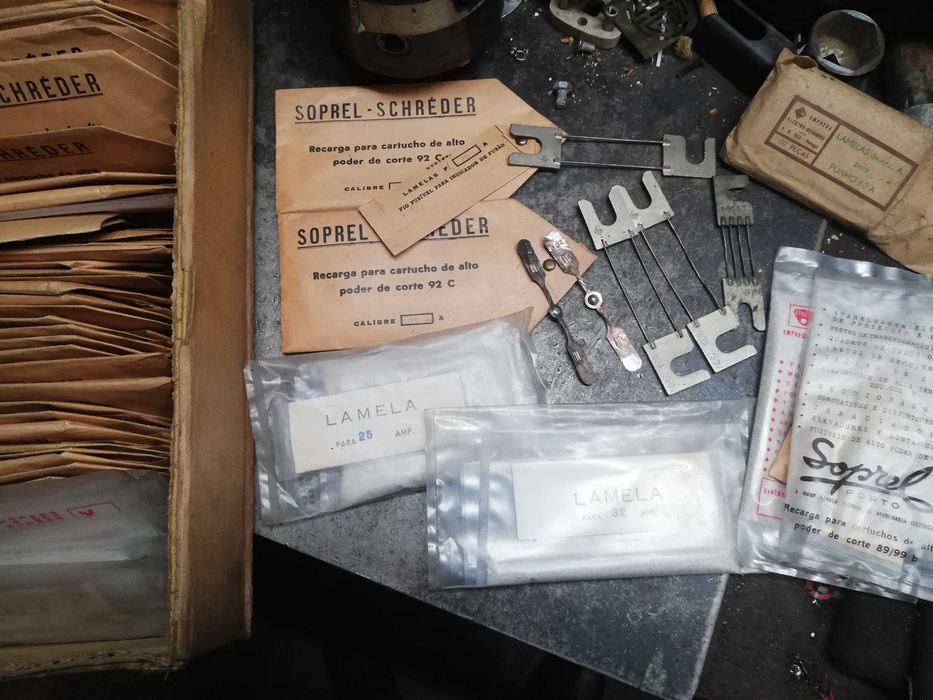 Fusivel soprel, electro ceramica e gardy