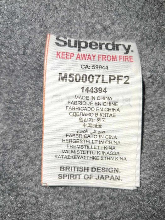 Куртка зимова Superdry sports puffer, розмір M