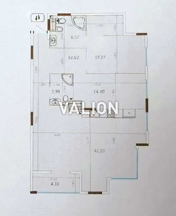 Продаж 2к квартири просп. Берестейський, 42 ЖК Crystal Park Tower