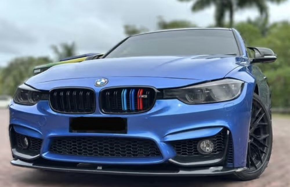 Губа F30 F31 m3 look bmw f30 м лук M3 look накладка на передній бампер