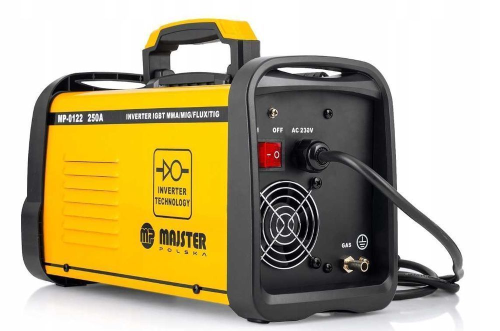 ZESTAW XXL Spawarka Inwertorowa 250 MIG MAG MMA TIG Półautomat Nowa