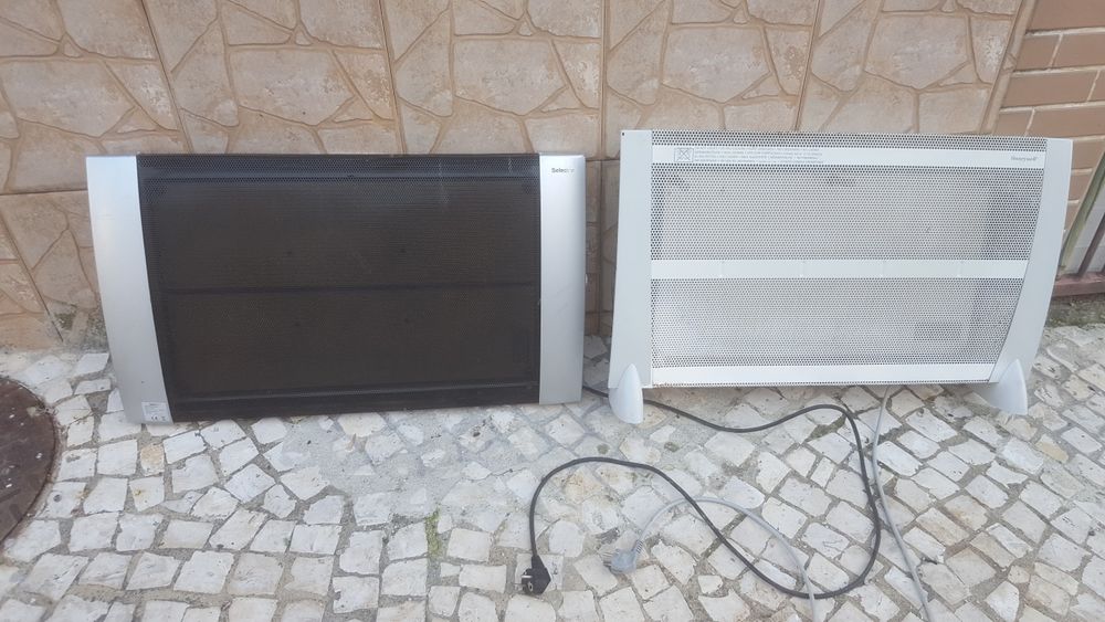 2 aquecedores  eletrônicos  a funcionar corretamente