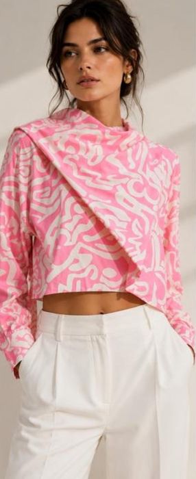 Нова Zara M 38 блуза 100% коттон топ топік сорочка рубашка футболка майка хлопок бавовна Massimo Dutti