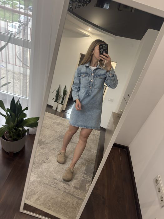Плаття джинсове сукня reserved xs