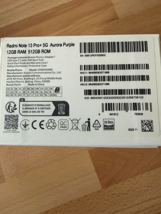 Redmi Note 13 Pro + 5G