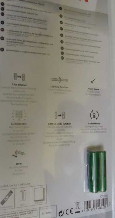 Pilot do TV Sony ROC1128Son,pilot do telewizorów Sony