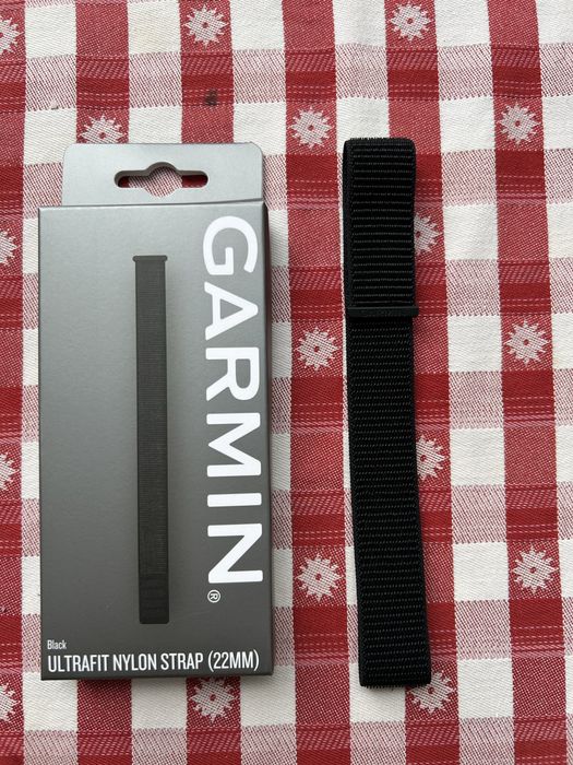 Garmin ultrafit nylon 22mm black