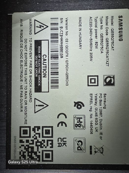 TV Samsung Qled 55cali