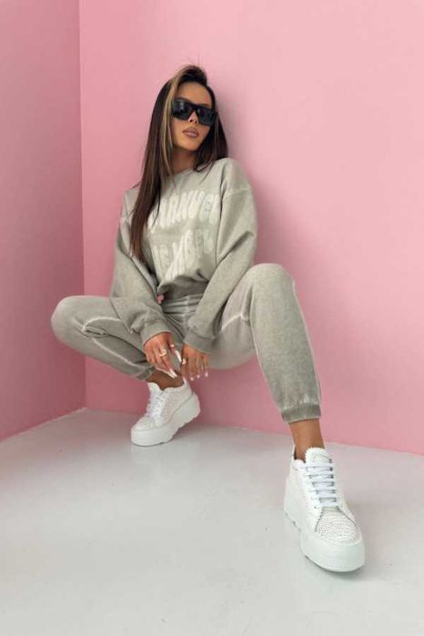 Komplet dresowy I got it beż La Manuel