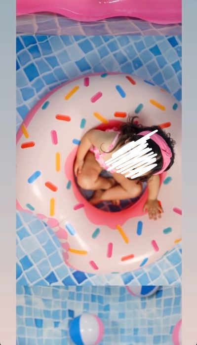 Cenário fotográfico Piscina (Tema Verão)