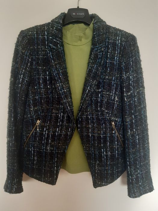 Żakiet Zara marynarka blezer 38 ciepły
