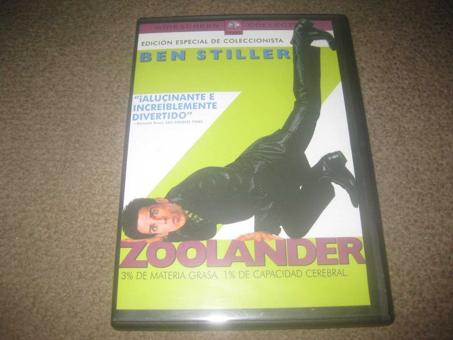 DVD "Zoolander" com Ben Stiller