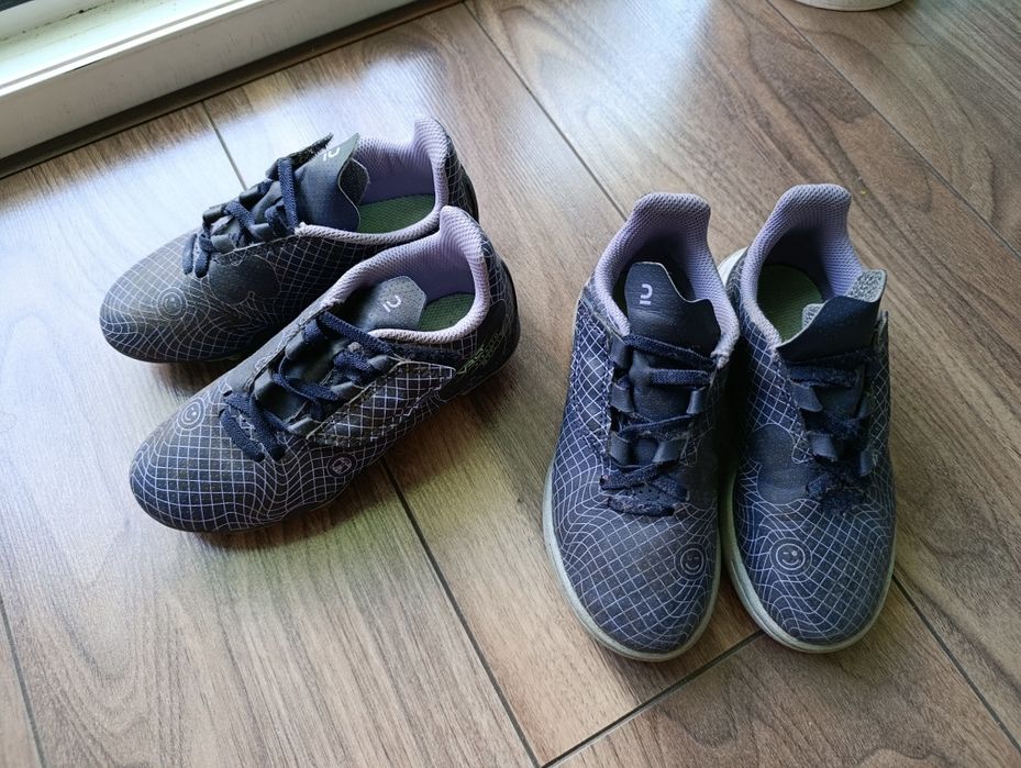 Buty sportowe (korki oraz halówki) w roz.30 cm - komplet