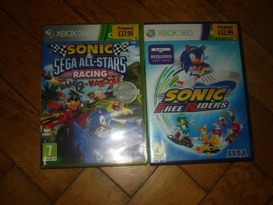 Sonic Freeriders Sonic Banjo-Kazooie xbox360