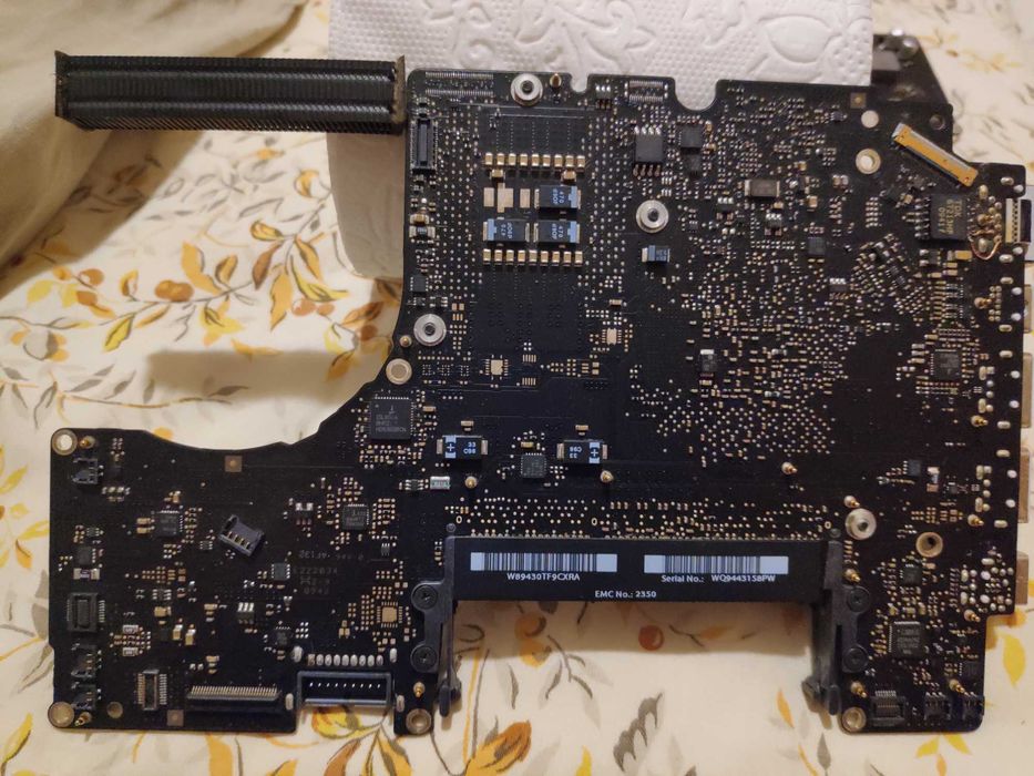Macbook A1342 плата