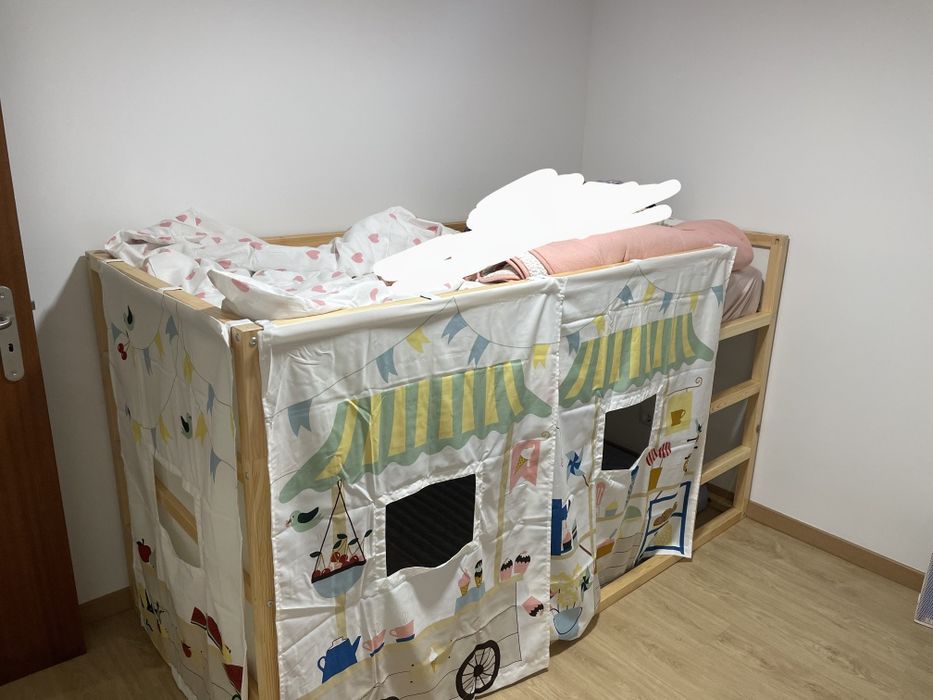 Cama reversível solteiro