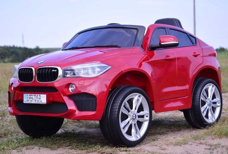 BAWIBUS.PL Auto na akumulator BMW X6M jeep dla dzieci autko samochód