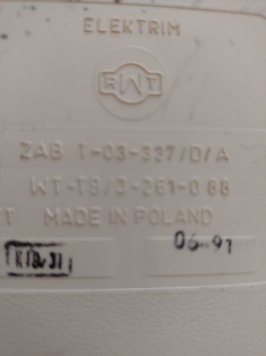 Telefon rwt Elektrim, retro, vintage