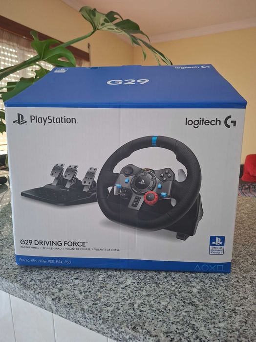Logitech G29 (poucas horas de uso)