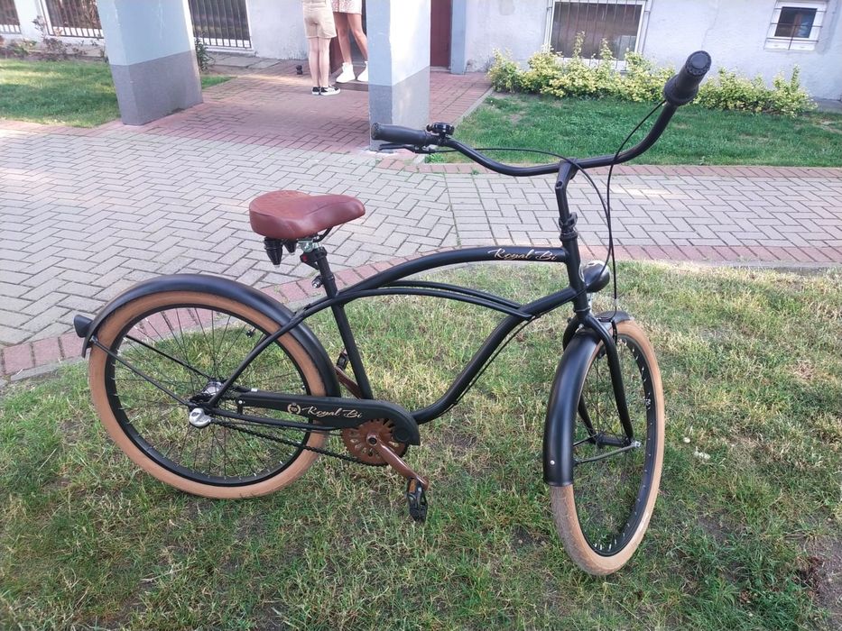 Rower Cruiser czarny