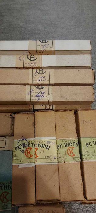Нові Резистори ПЭВ, ПЭ виробництво СРСР, потужні