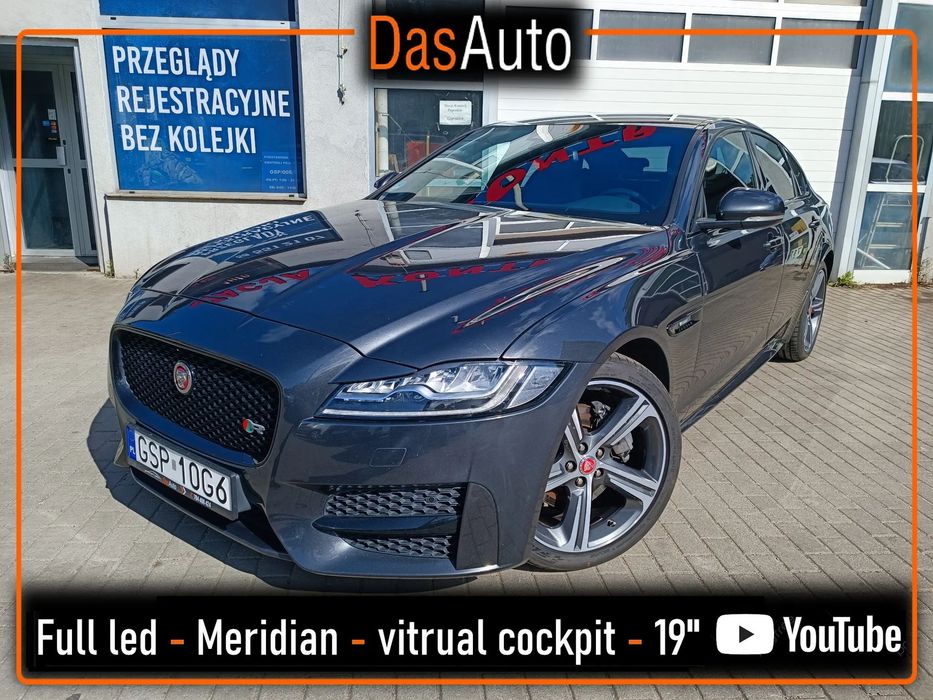 Jaguar XF R-Sport - bezwypadkowy - po serwisie - z Niemiec - zarej. -2017 - FILM