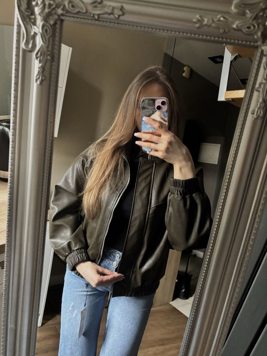Kurtka skorzana z Zara nowa