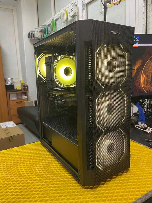 Игровой компьютер / ПК  AMD Ryzen 5 5600 + 16Gb + SSD 500Gb + RTX 5060